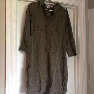 Brand New CJLA olive Alisa Dress-size M